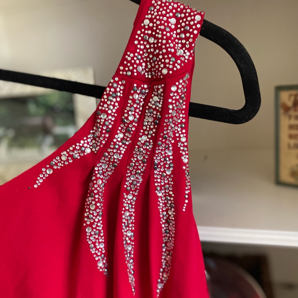 Red dress